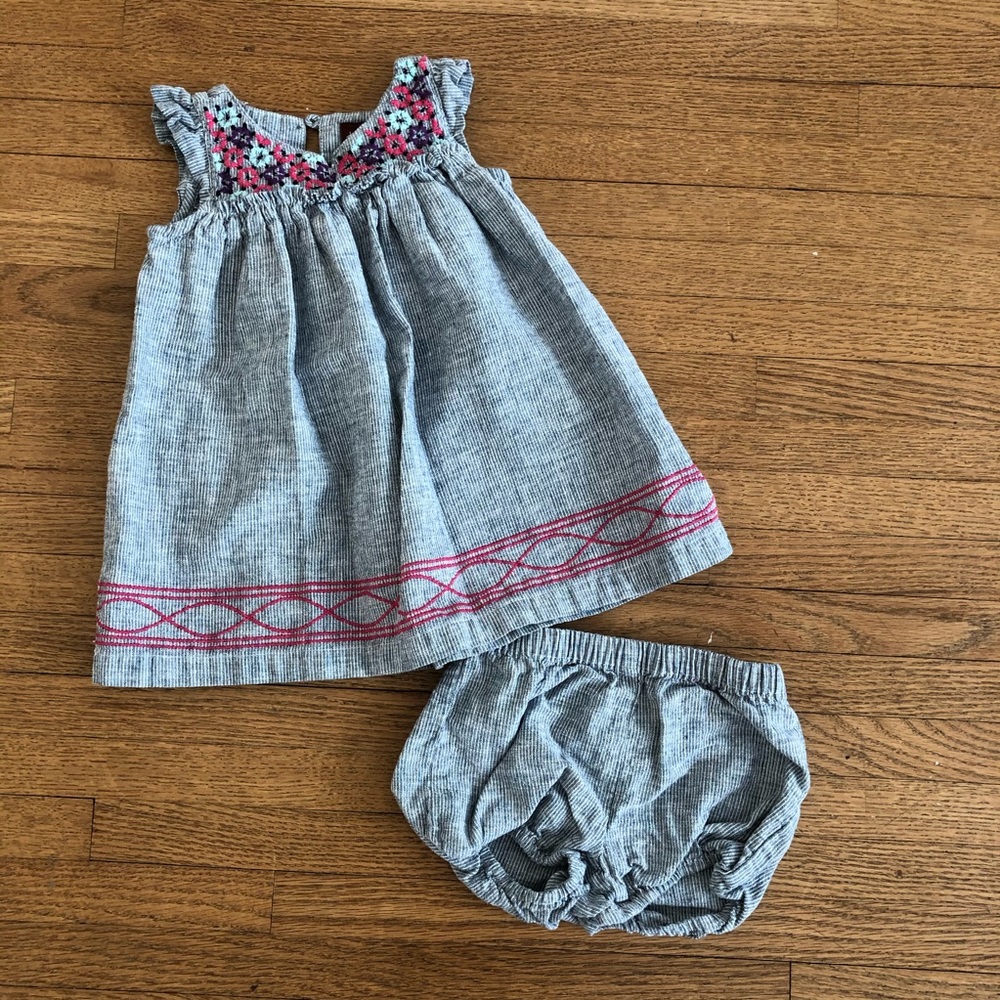 Toddler girl two piece romper